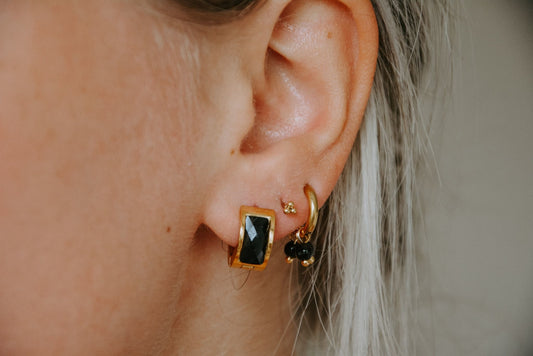 Gina - Pendientes - Acero inoxidable