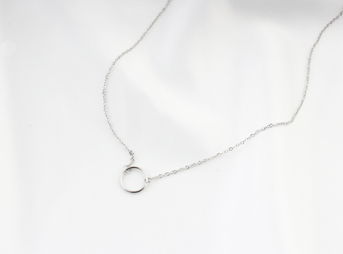 Circle - Necklace - Stainless Steel