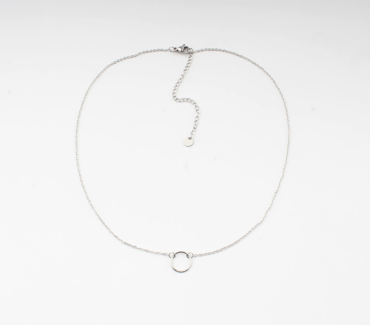 Circle - Necklace - Stainless Steel