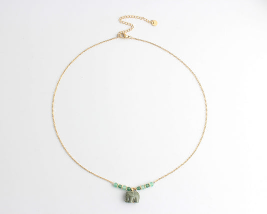 Elefante - Collar - Acero inoxidable