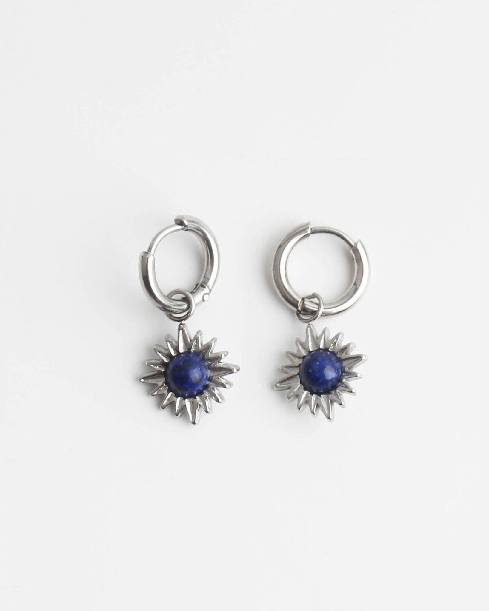 Louane - Earrings - Natural Stone - Stainless Steel