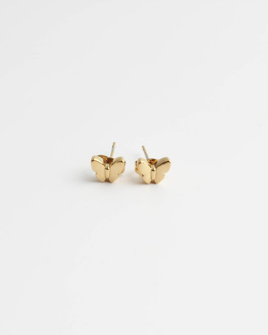 Mariposa - Pendientes - Studs - Acero inoxidable