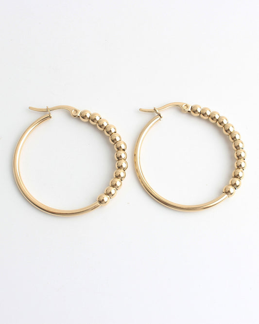 Dotted - Pendientes - Acero inoxidable