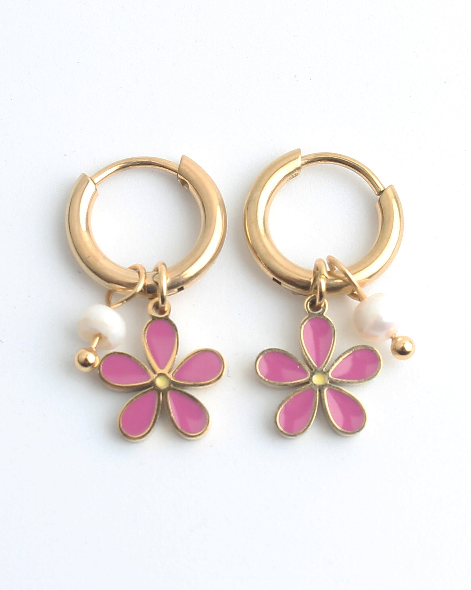 Daisy - Pendientes - Acero inoxidable