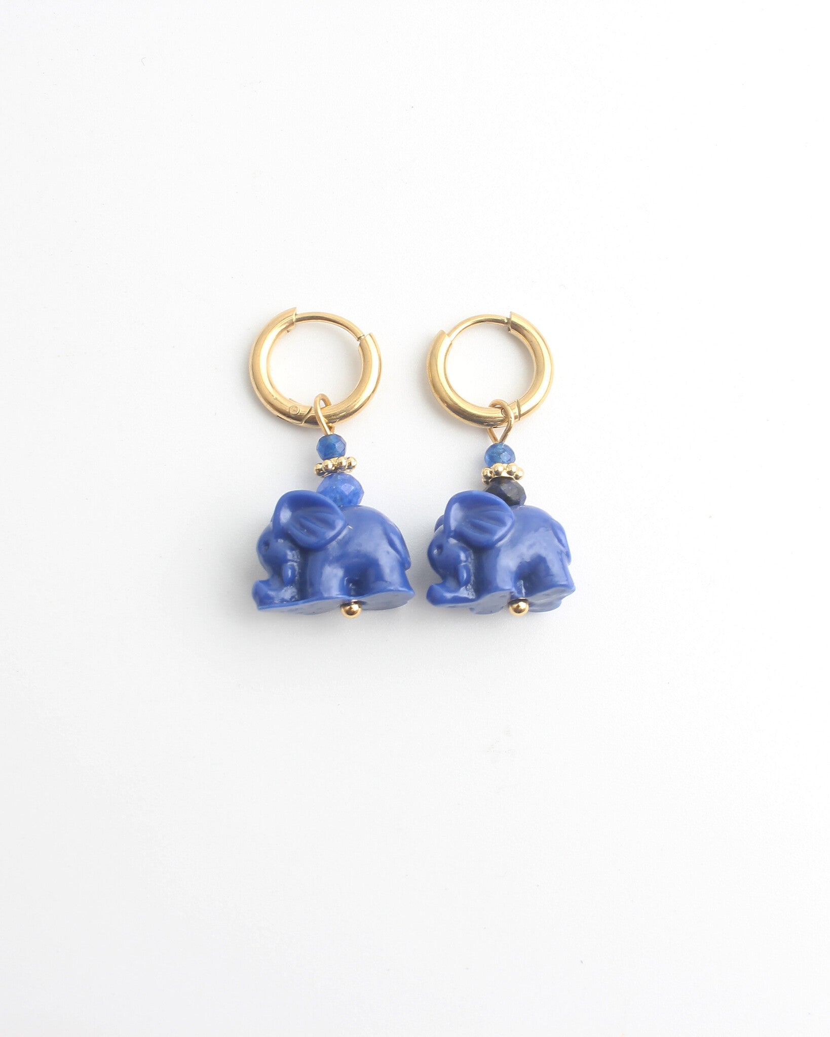 Elefante - Pendientes - Acero inoxidable