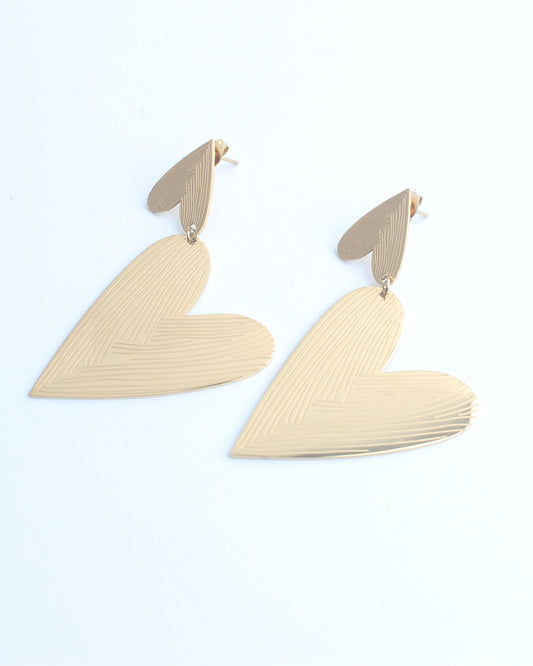 Lovin - Pendientes - Acero inoxidable