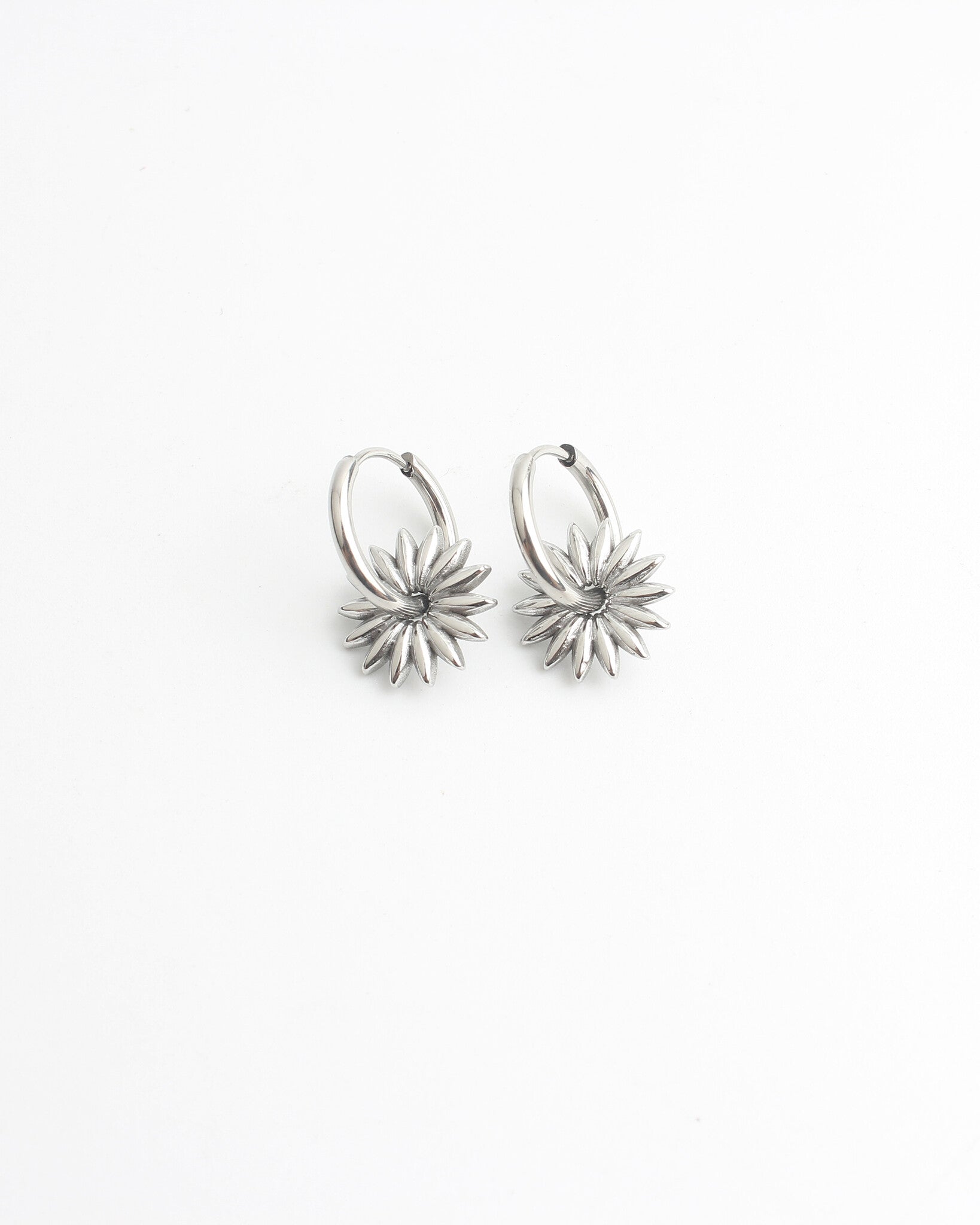 Petite Puck - Pendientes - Acero inoxidable