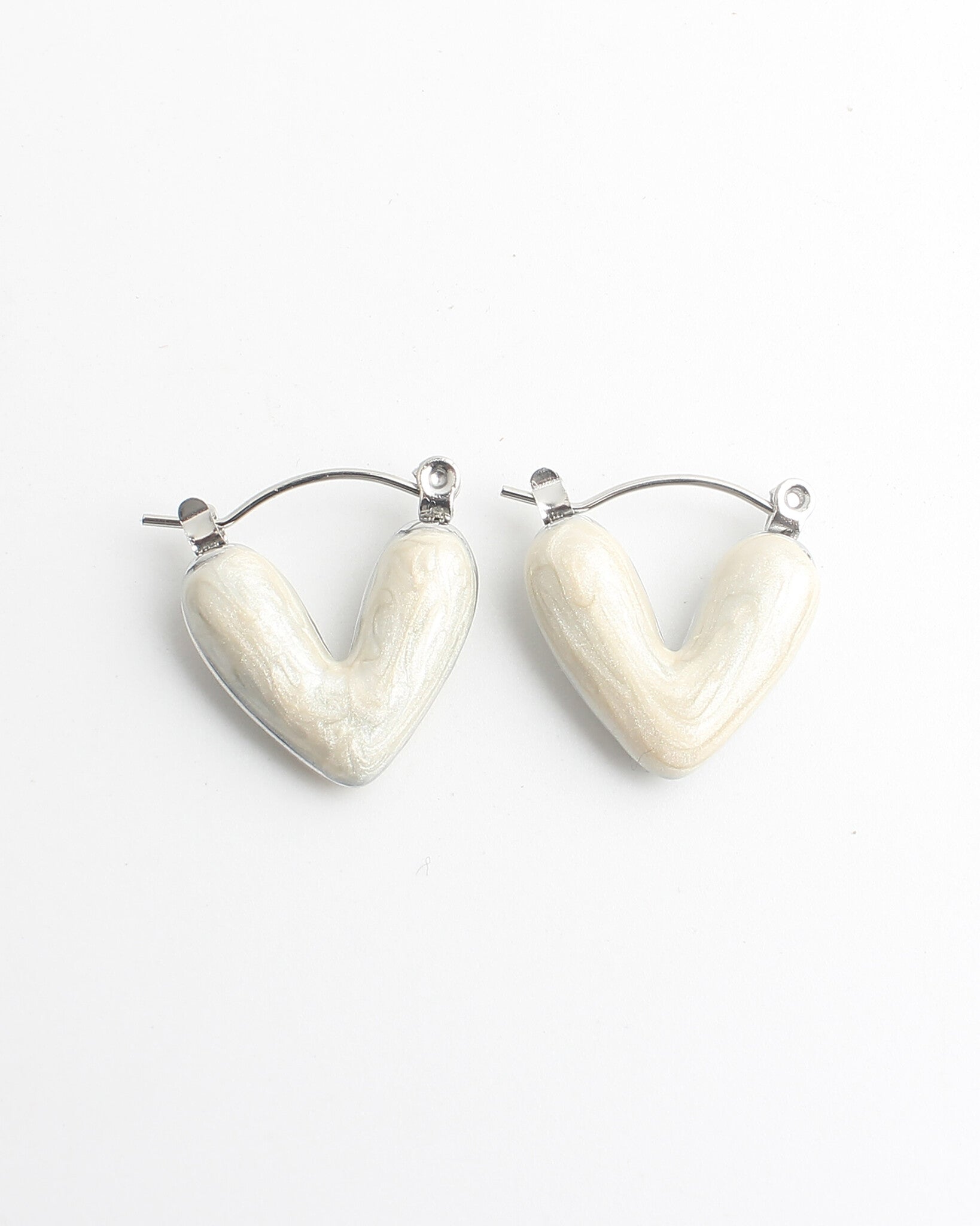 Heart - Earrings - Stainless Steel