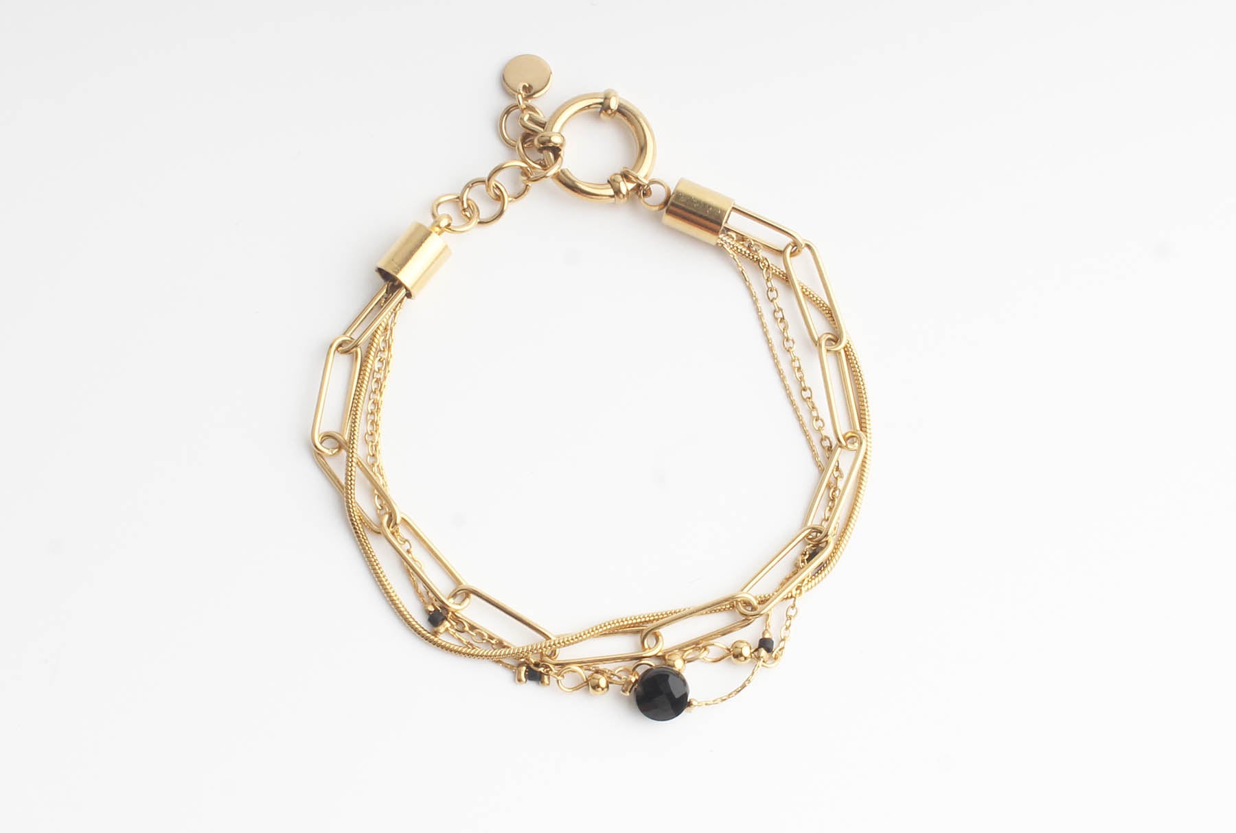 Eloise - Pulsera - 4 capas - Acero inoxidable