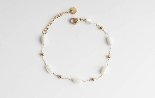 Concha - Pulsera - Acero inoxidable