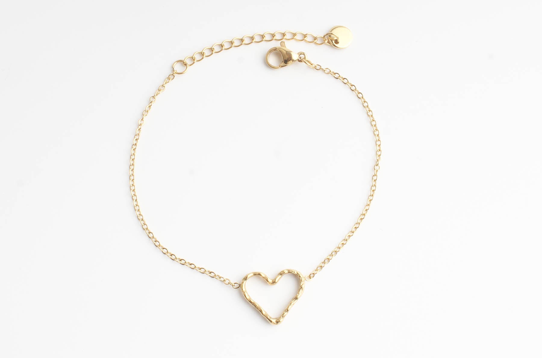 Corazón - Pulsera - Acero inoxidable