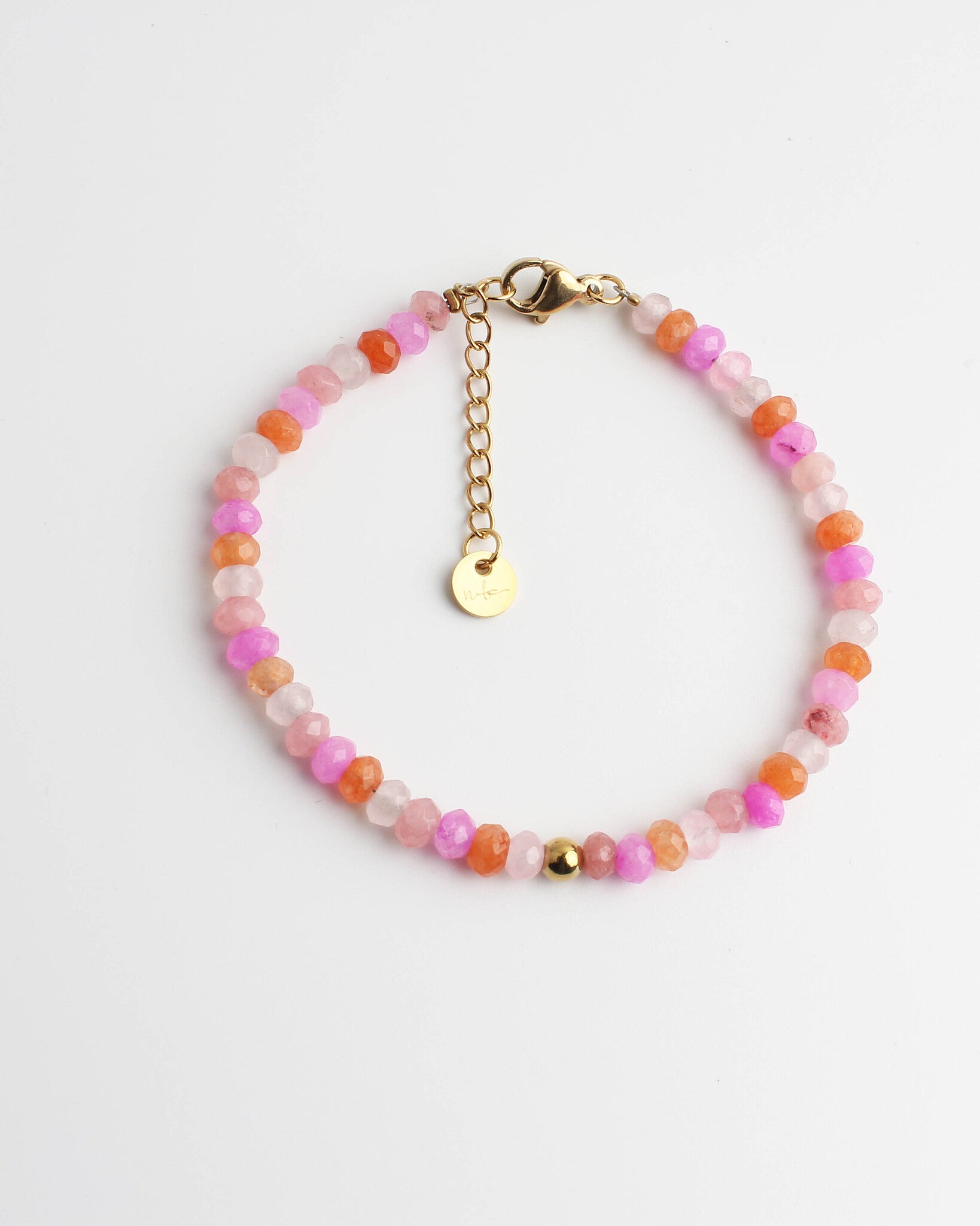 Rosa - Pulsera - Acero inoxidable