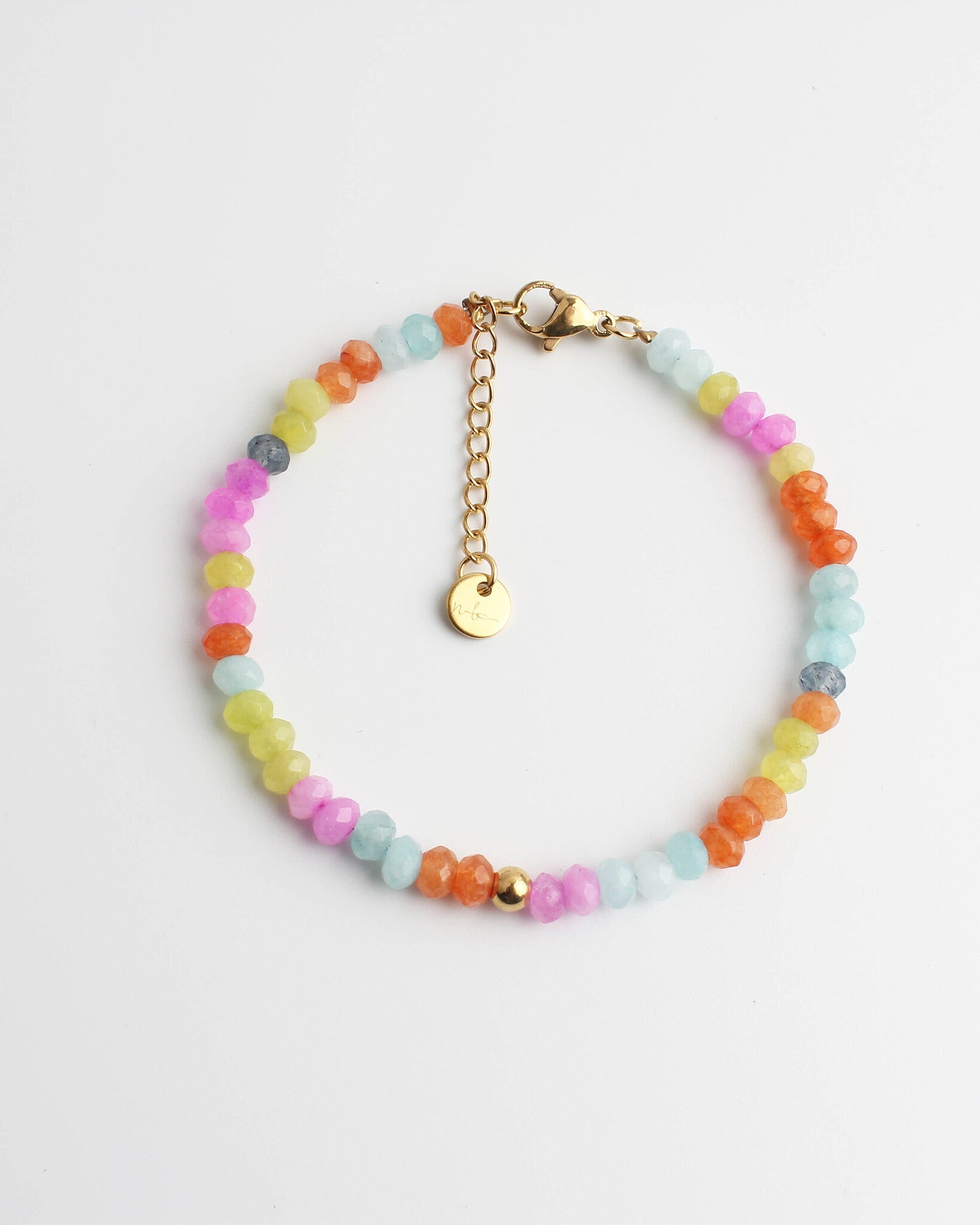 Rosa - Pulsera - Acero inoxidable