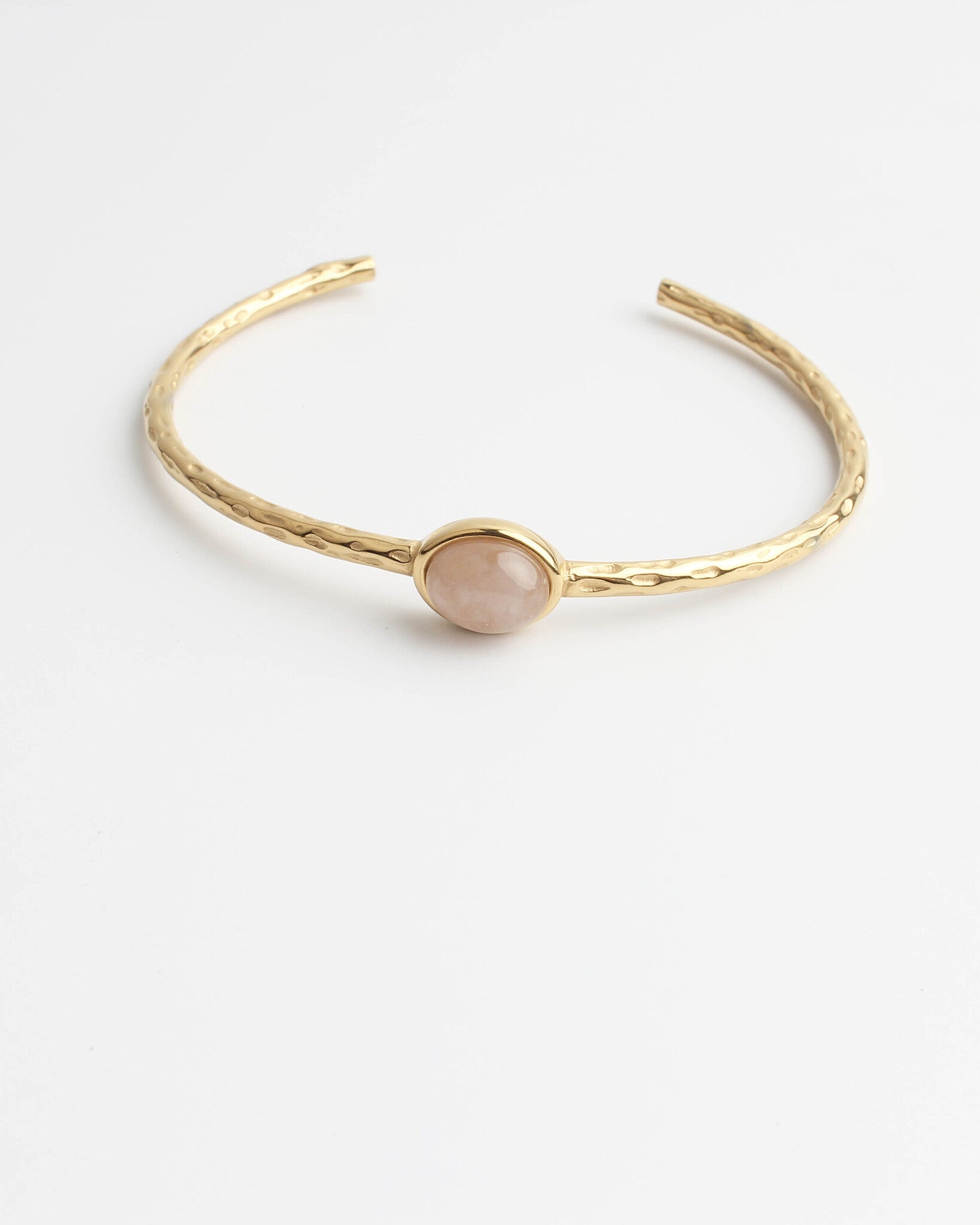 Florine - Pulsera - Piedra natural - Acero inoxidable