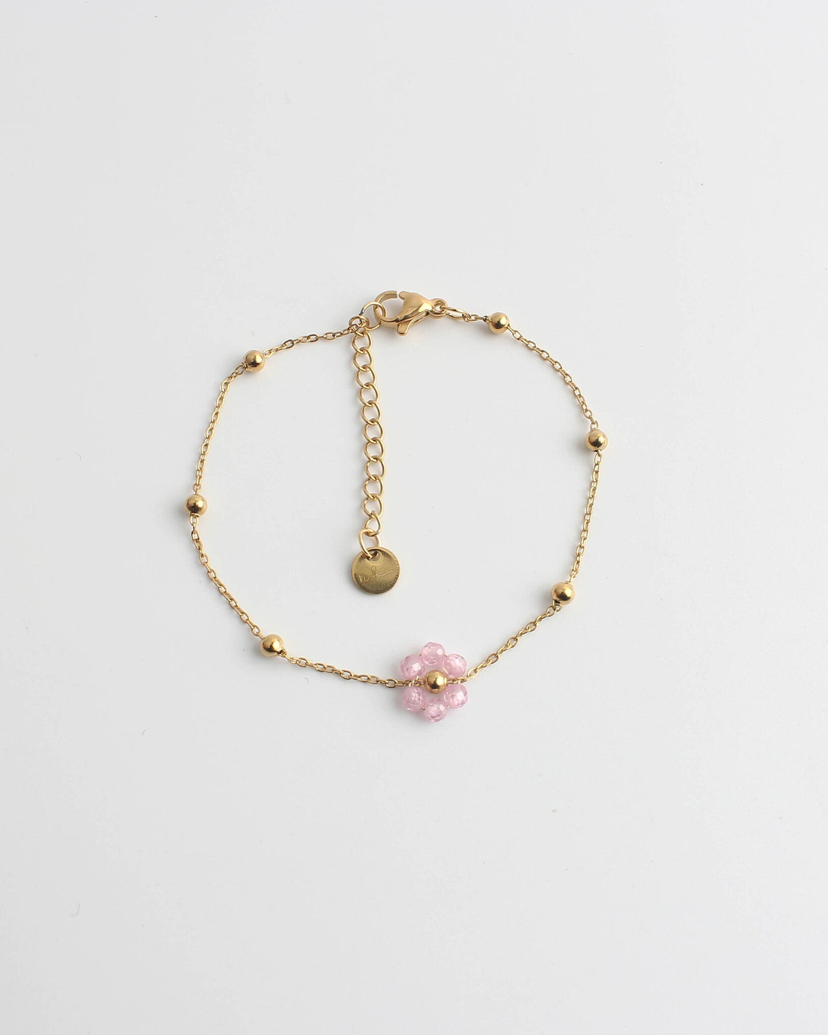 Flor - Pulsera - Acero inoxidable