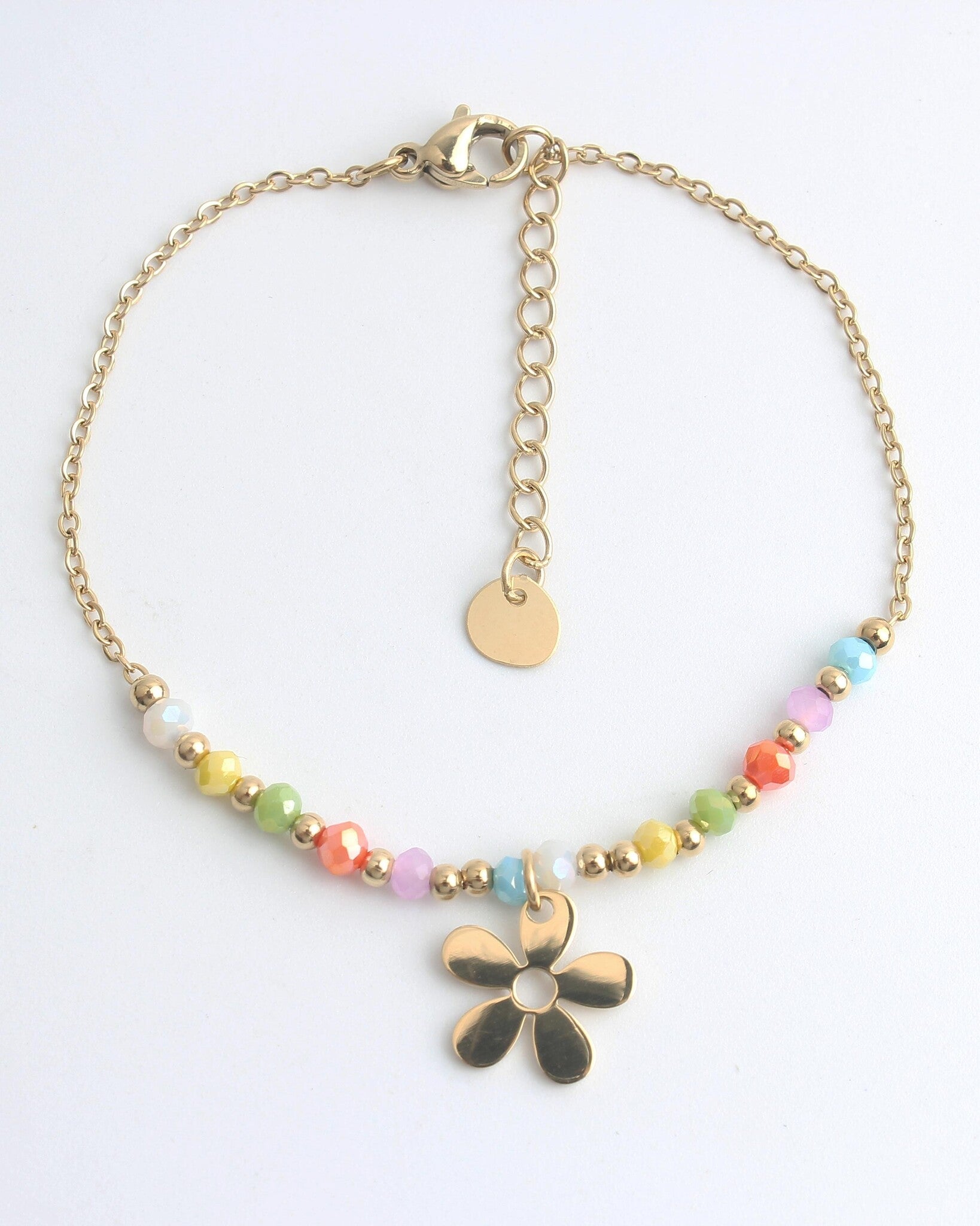 Flower Power - Pulsera - Acero inoxidable