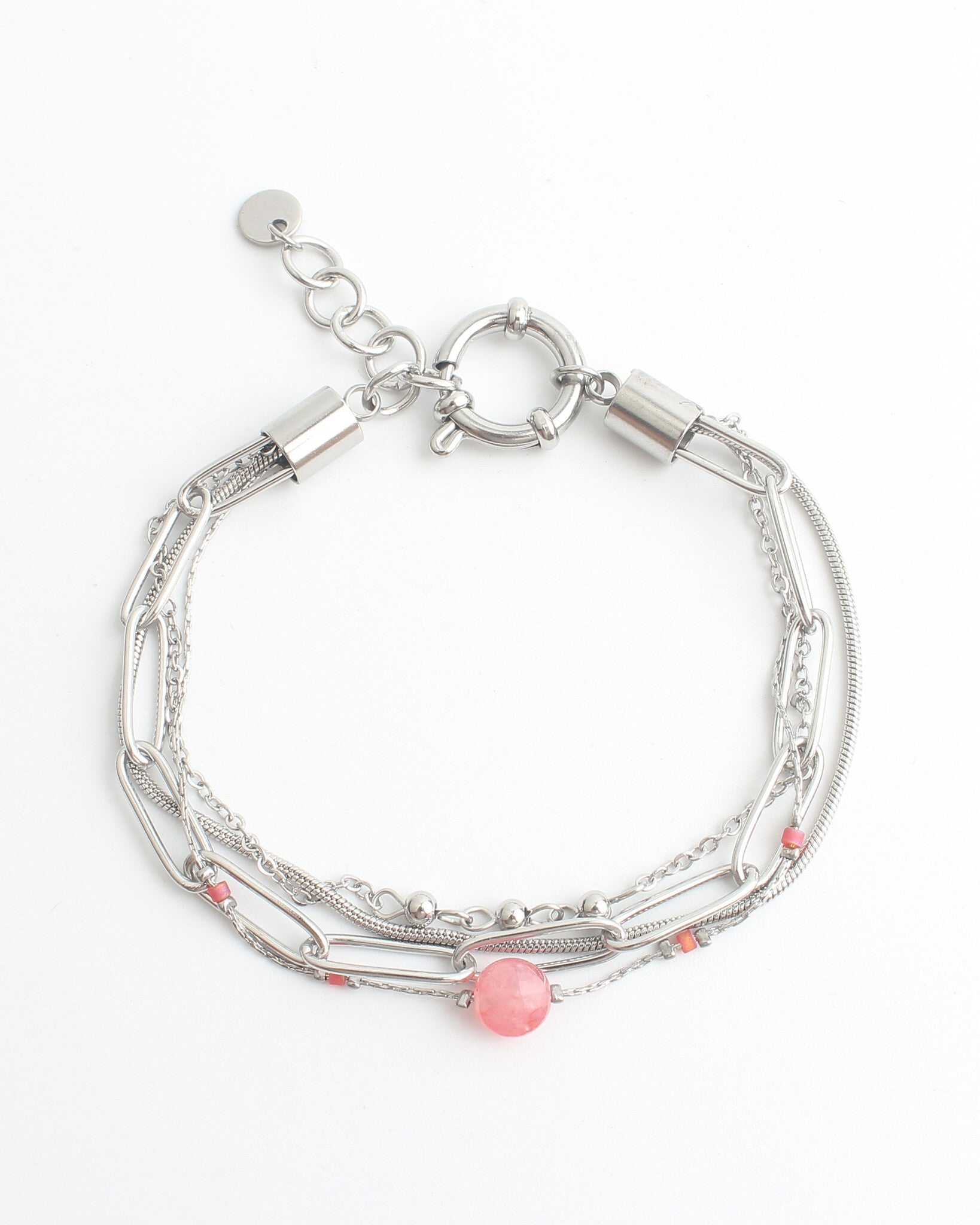 Eloise - Pulsera - 4 capas - Acero inoxidable