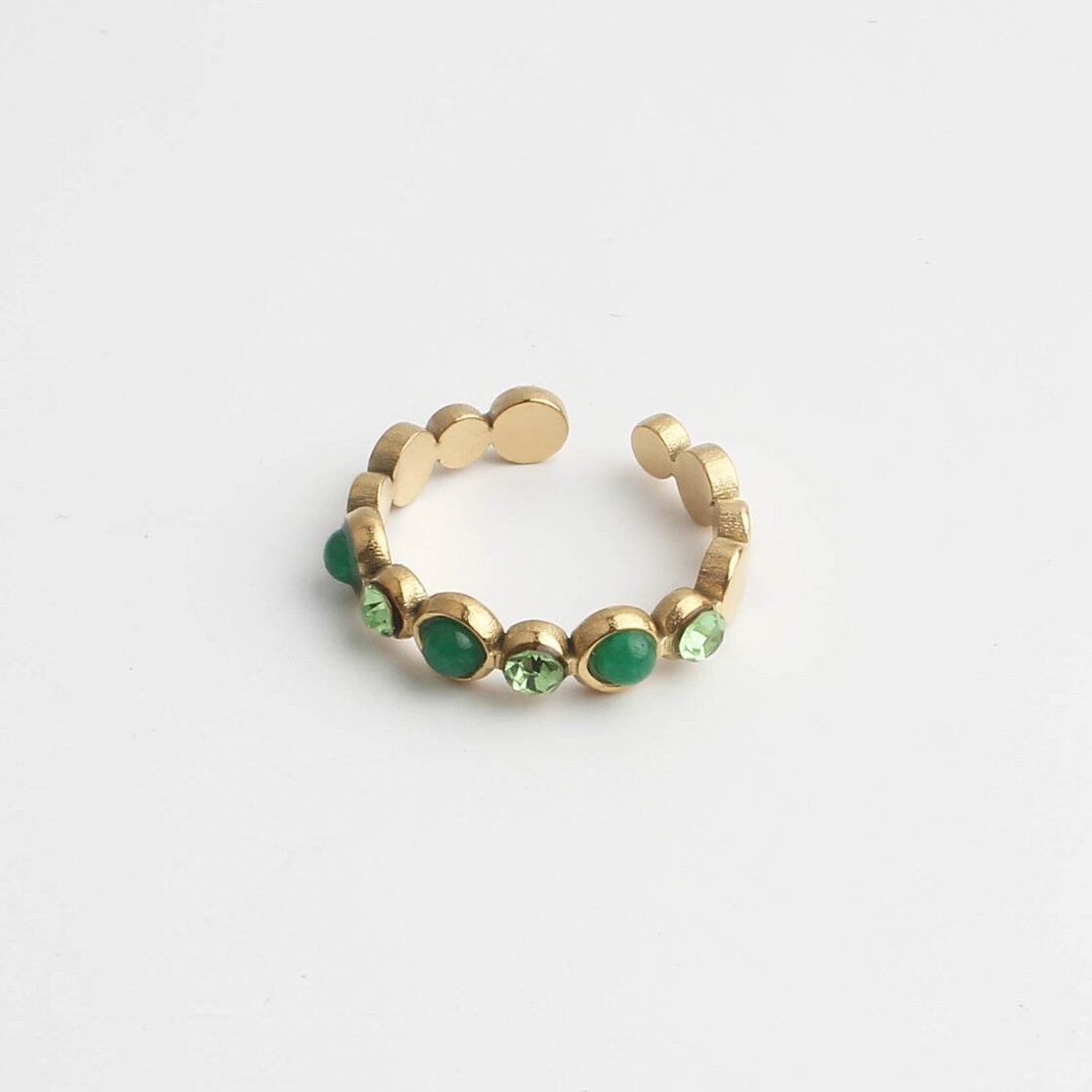 Tiana - Anillo - Acero inoxidable - Ajustable