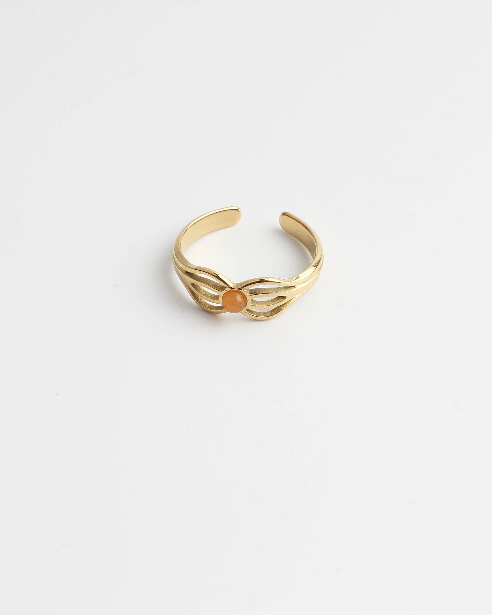 Camille - Anillo - Acero inoxidable - Ajustable