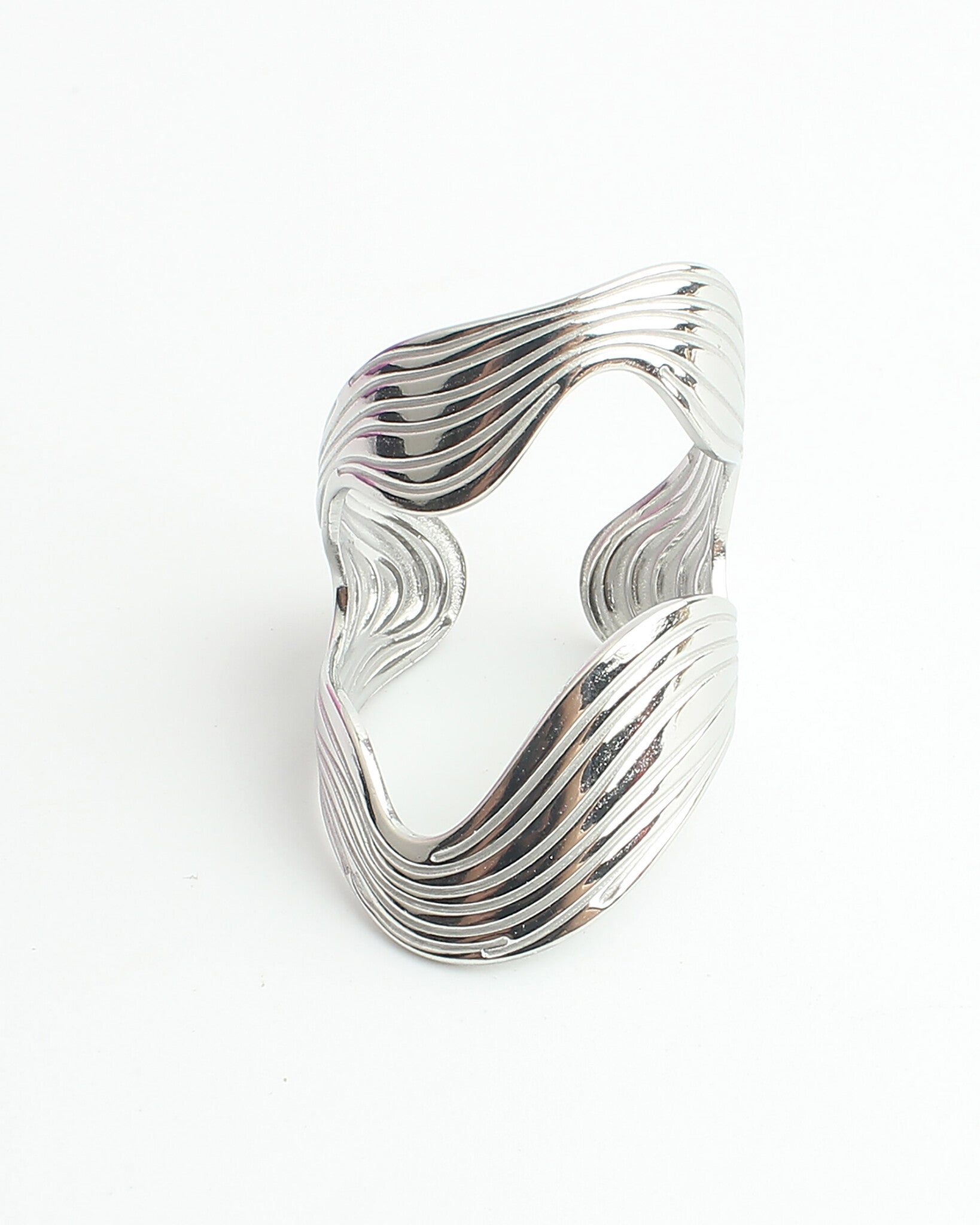 Meja - Ring - Stainless Steel - Adjustable