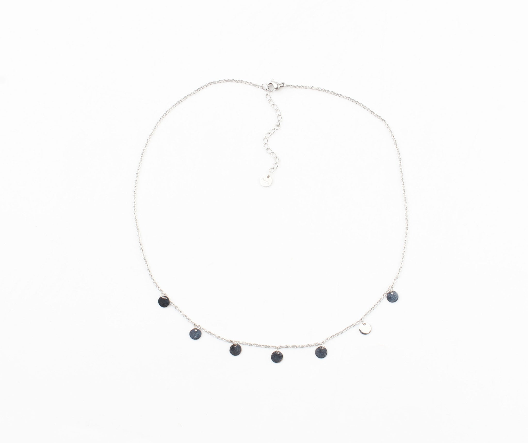 Coins - Necklace - Stainless Steel