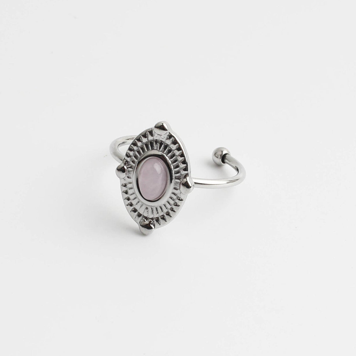 Livia - Anillo - Acero inoxidable - Ajustable