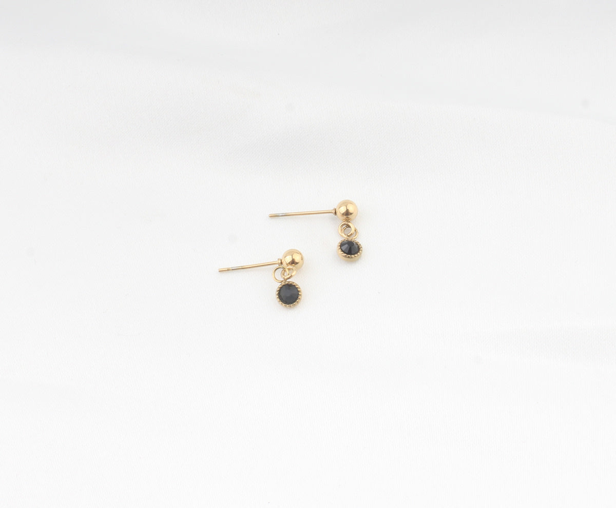 Estrella - Pendientes - Studs - Acero inoxidable