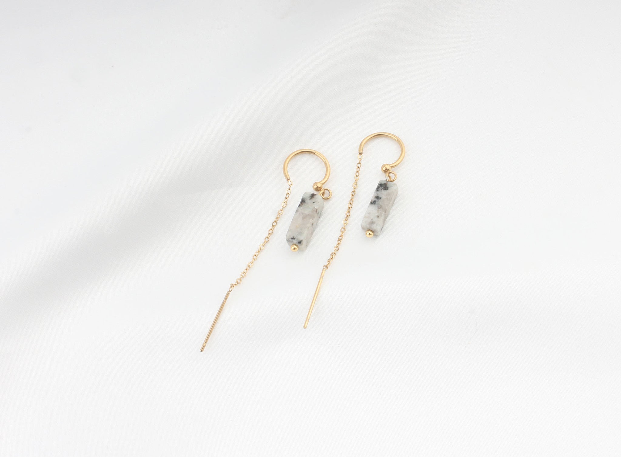 Yaya - Pendientes - Piedra natural - Acero inoxidable