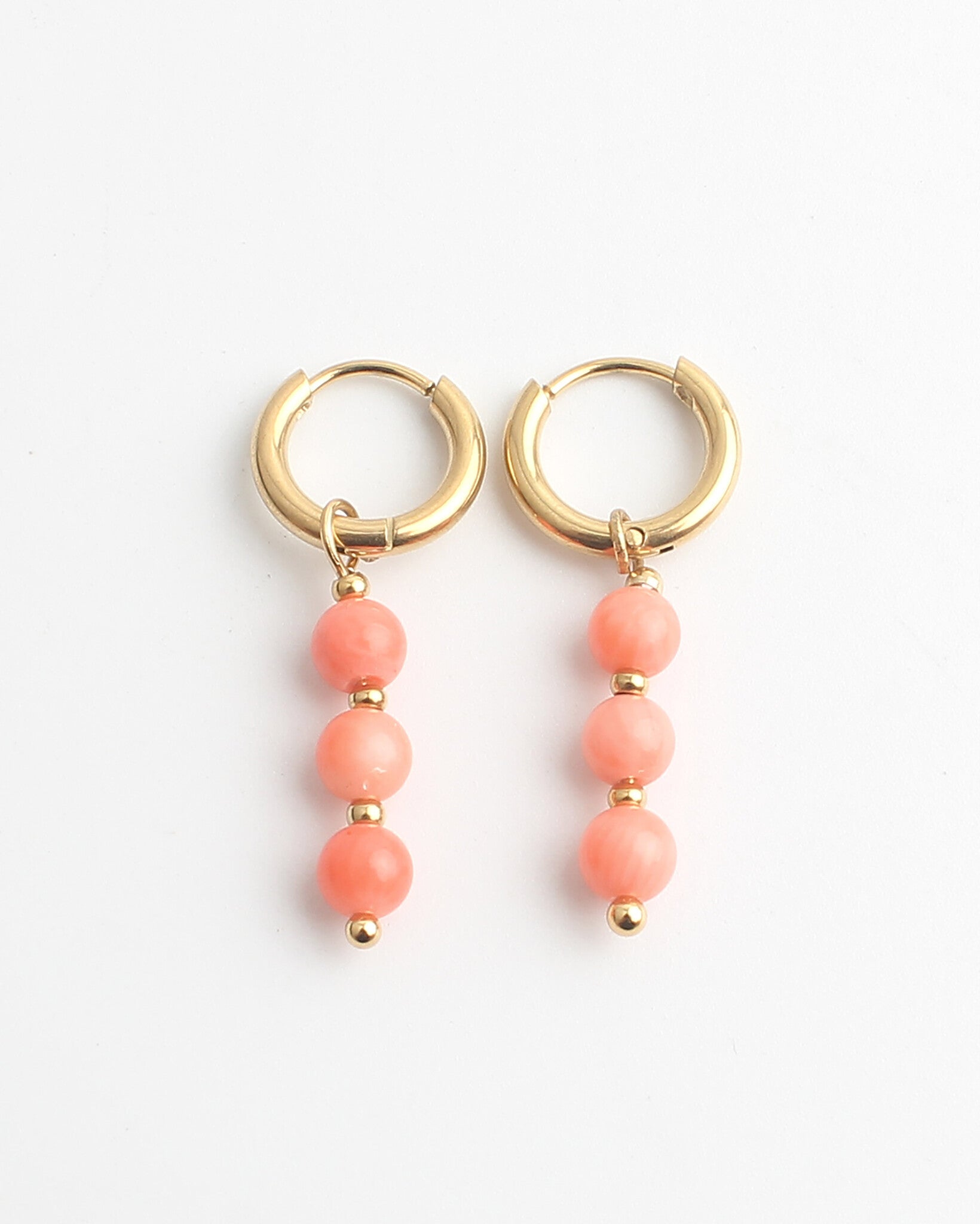 Pendientes Coral - Pendientes - Acero inoxidable