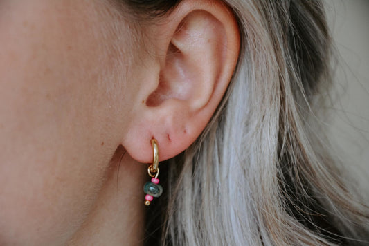 June - Pendientes - Acero inoxidable