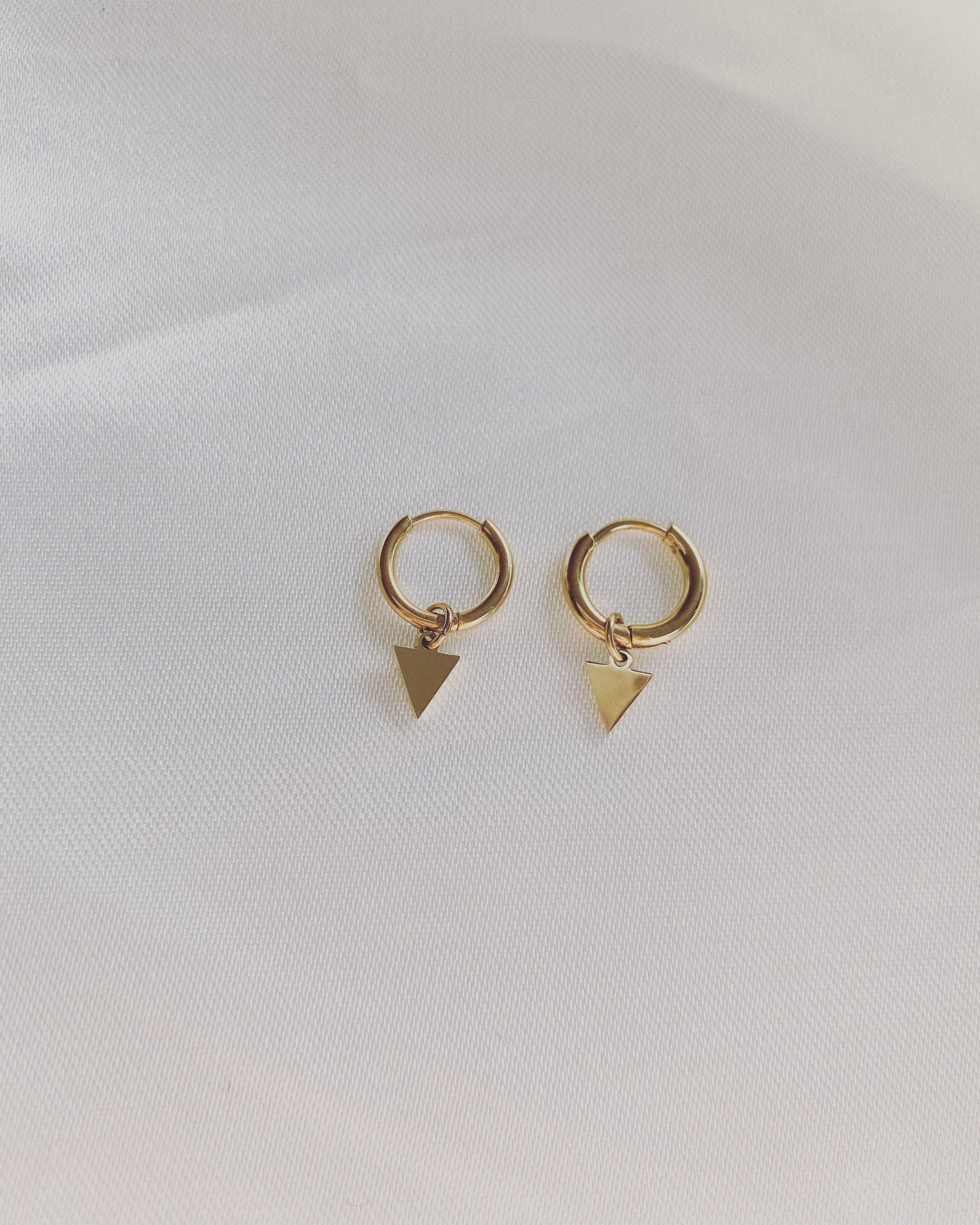 Little Triangle - Pendientes - Acero inoxidable