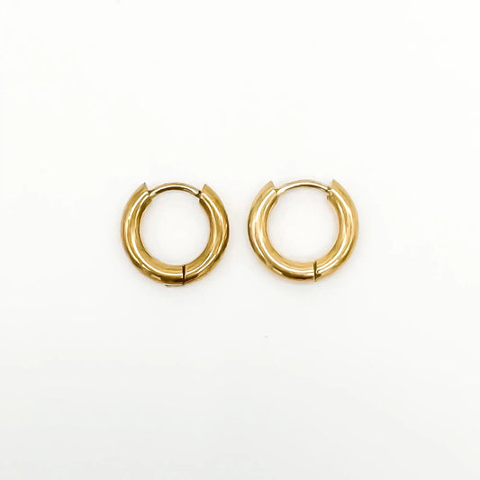 Basic - Pendientes - Acero inoxidable