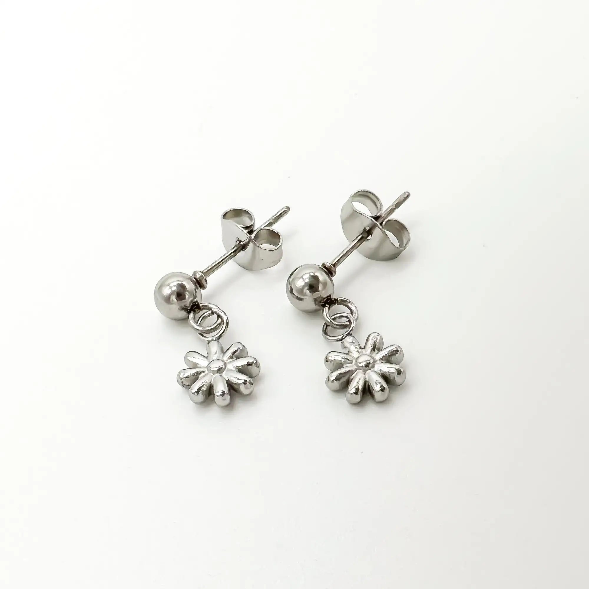 Little Daisy Stud - Pendientes - Acero inoxidable