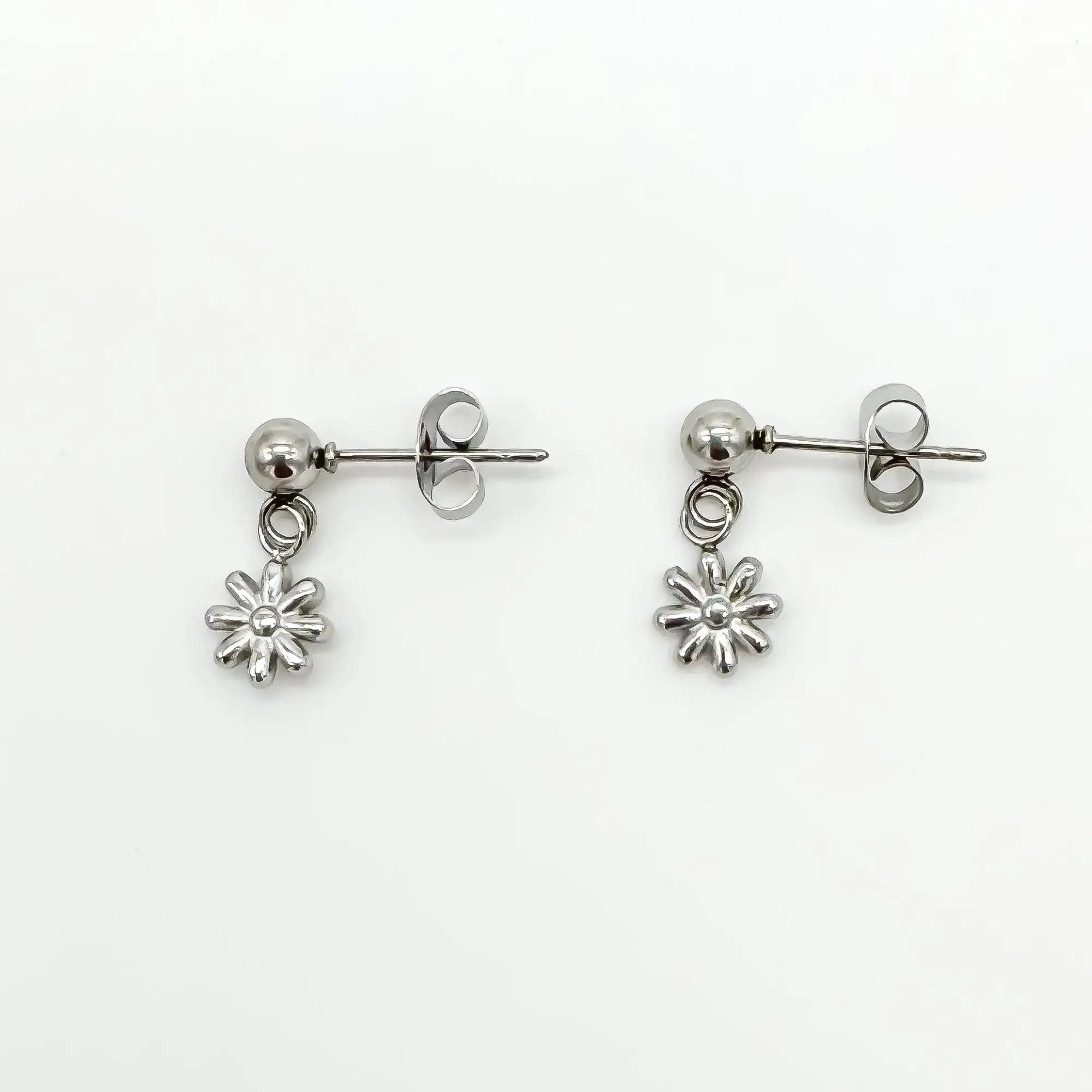 Little Daisy Stud - Pendientes - Acero inoxidable