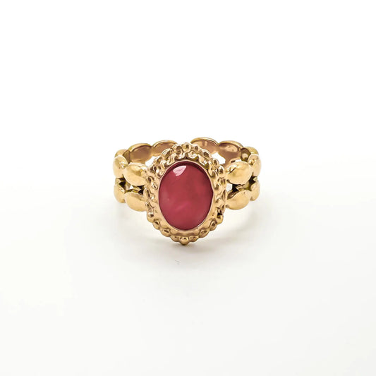 Lola - Anillo - Acero inoxidable - Ajustable