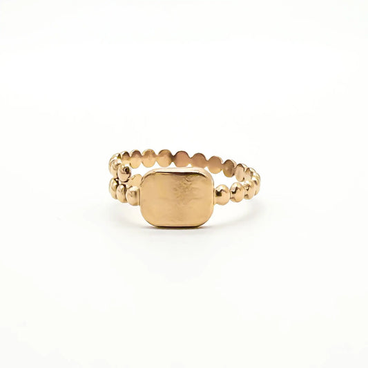 Sienna - Anillo - Acero inoxidable - Ajustable