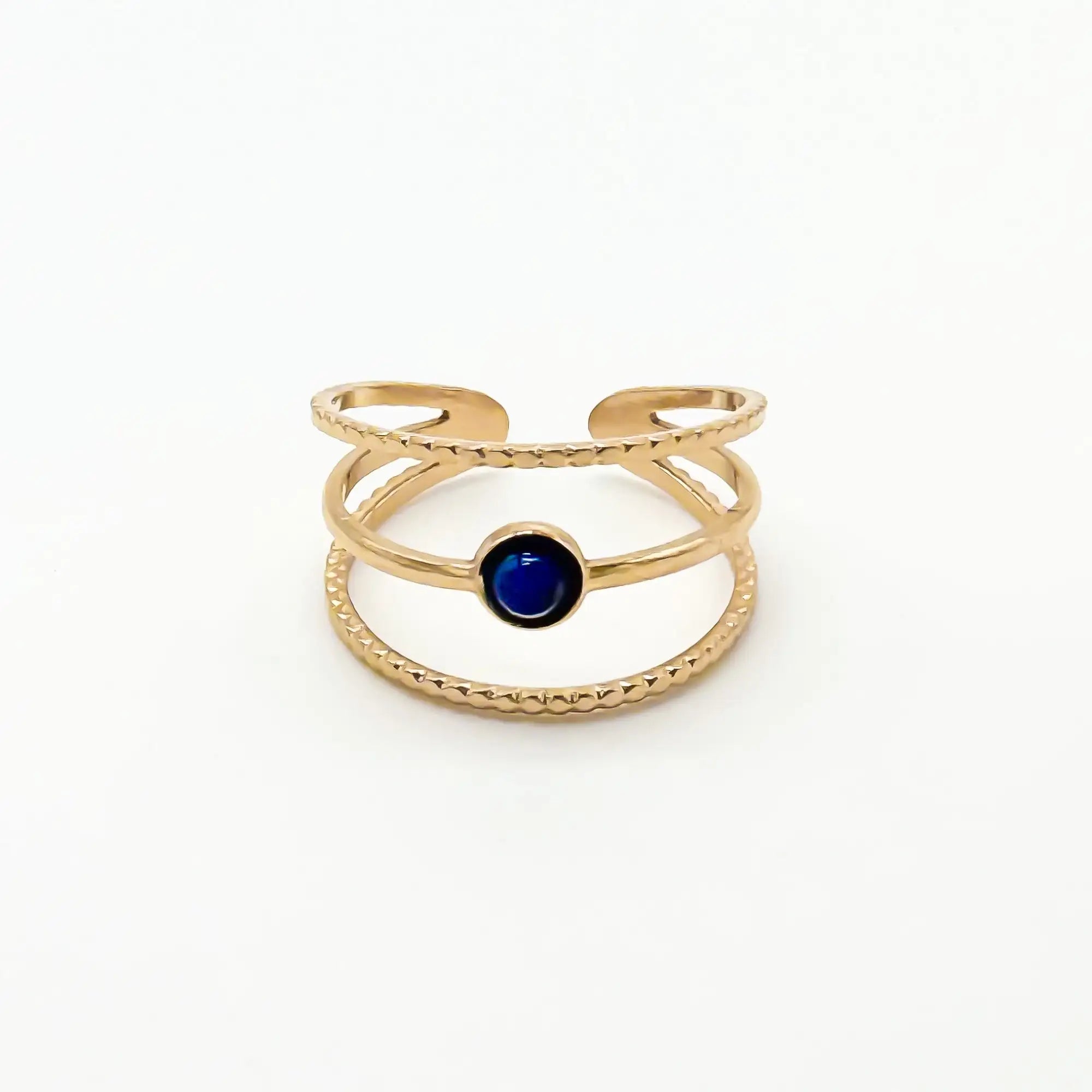 Aarya - Anillo - Acero inoxidable - Ajustable