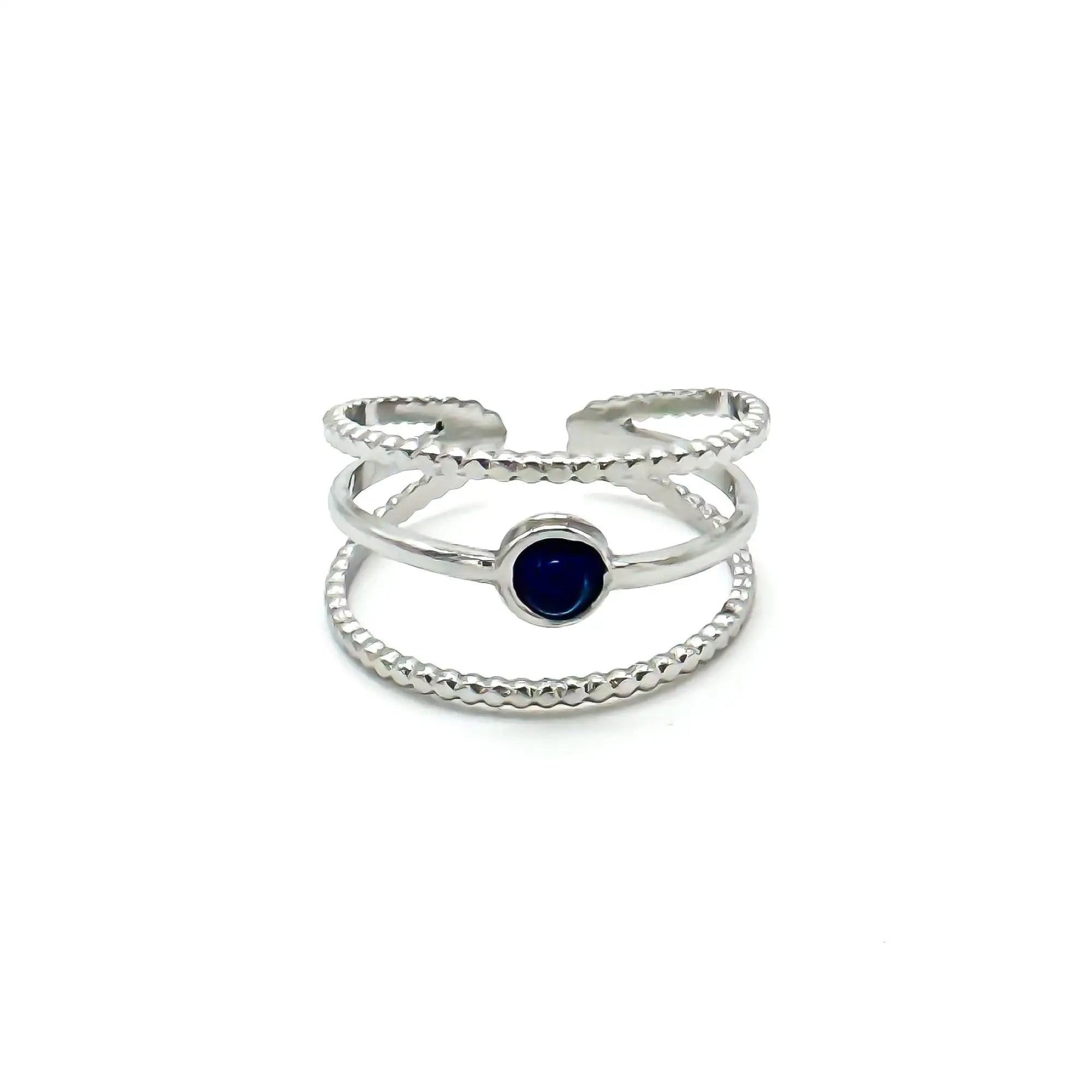 Aarya - Anillo - Acero inoxidable - Ajustable