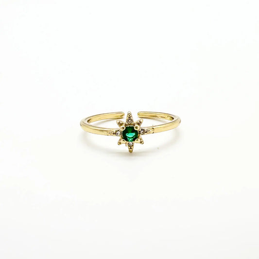 Naomi - Ring - Plated - Adjustable