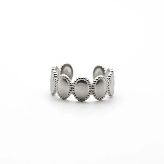 Saba - Anillo Acero Inoxidable - Ajustable