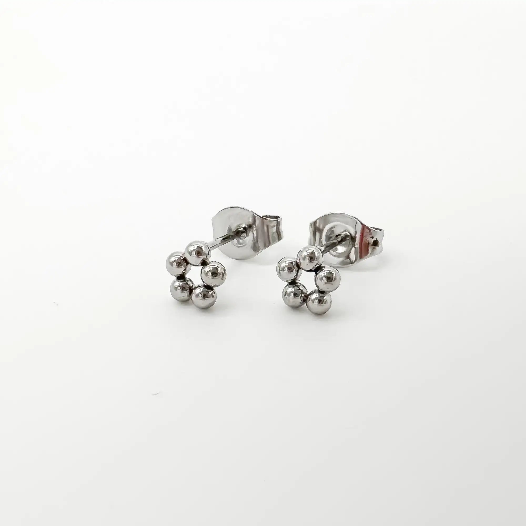 Femke - Pendientes - Studs - Acero inoxidable