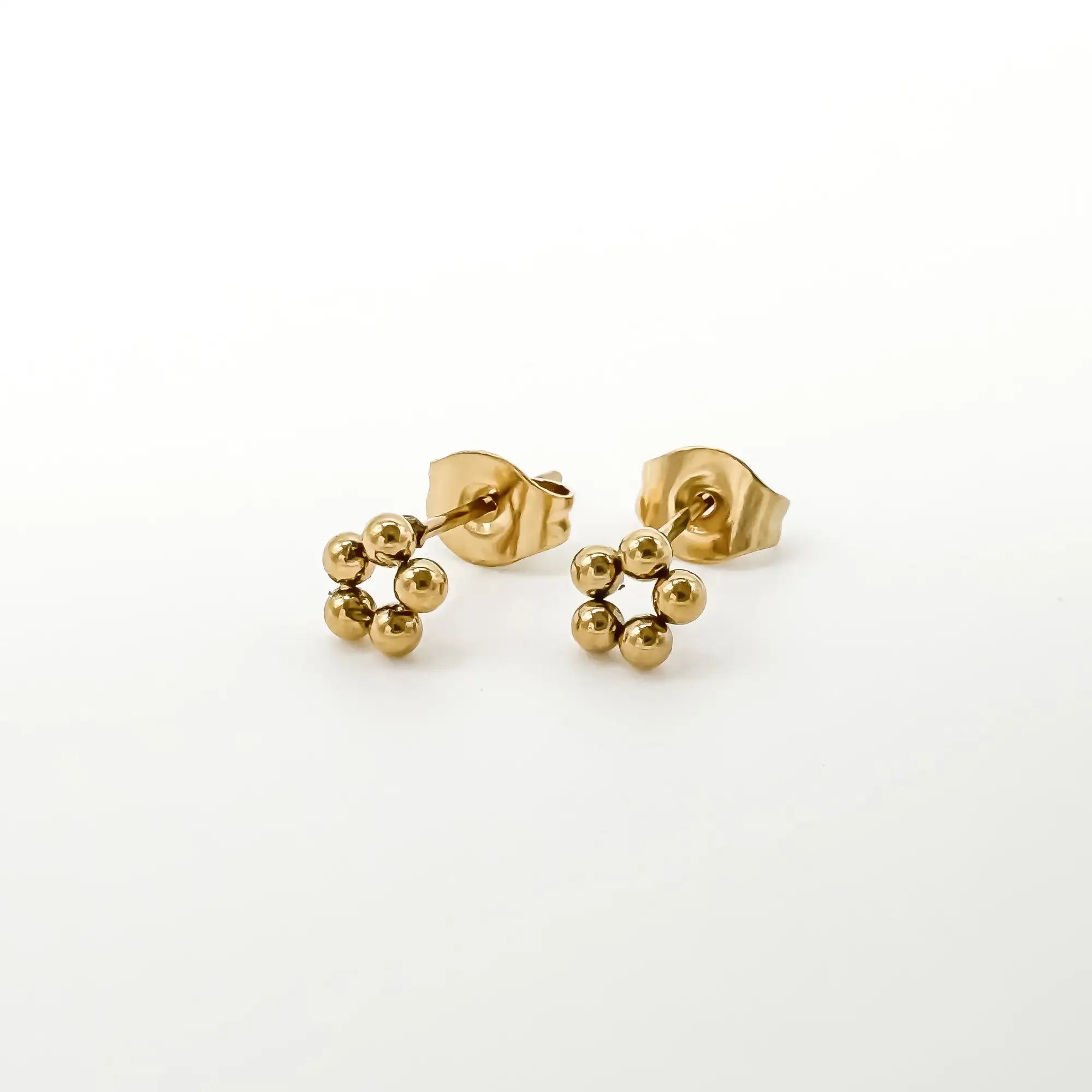 Femke - Pendientes - Studs - Acero inoxidable