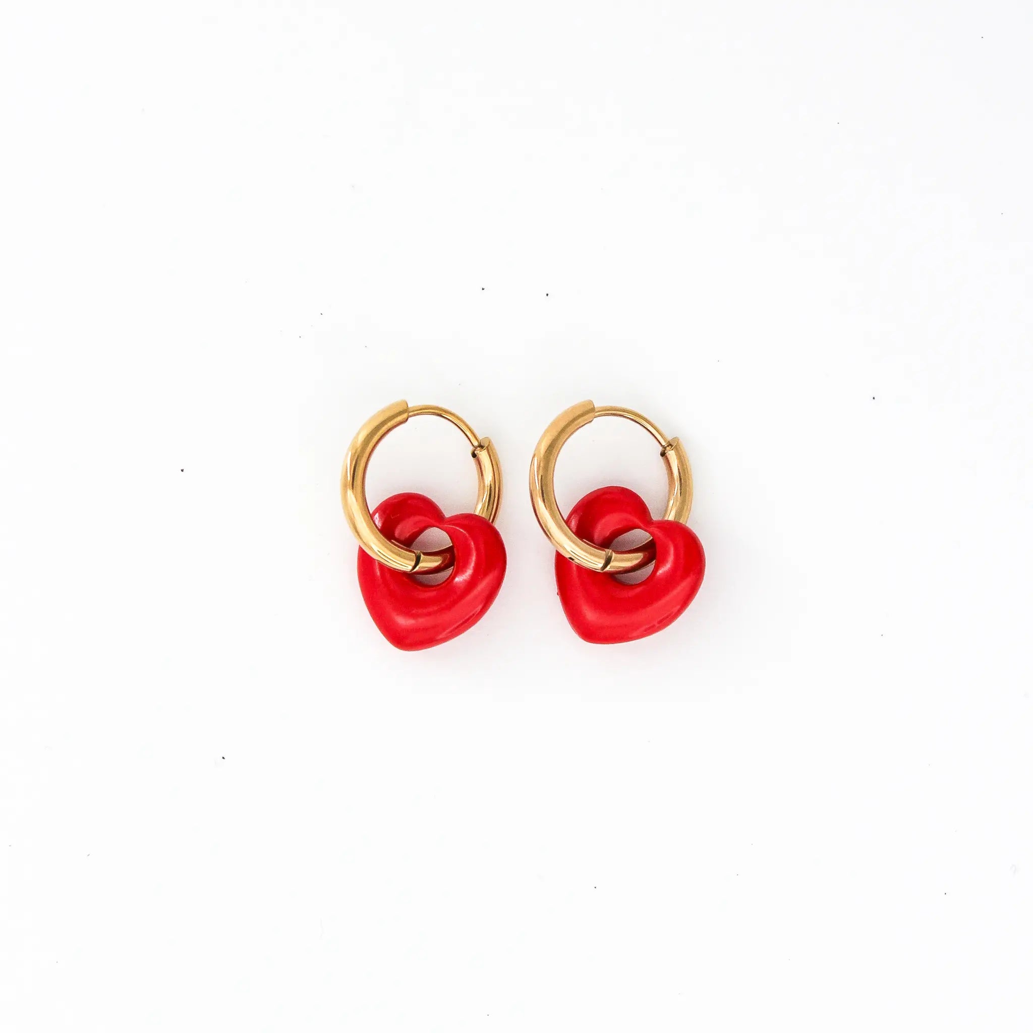 Beau - Pendientes - Acero inoxidable