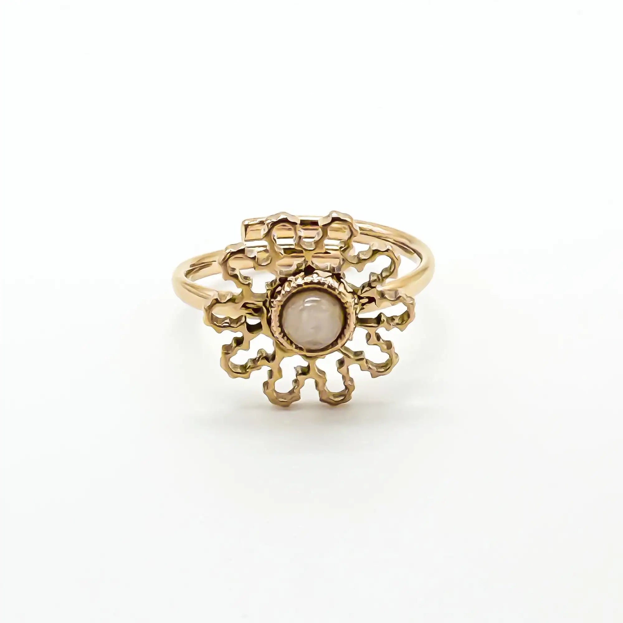 Flori - Anillo - Acero inoxidable - Ajustable