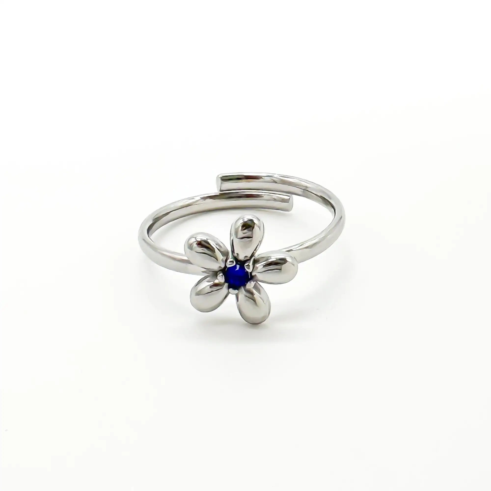 Amapola - Anillo - Acero inoxidable - Ajustable