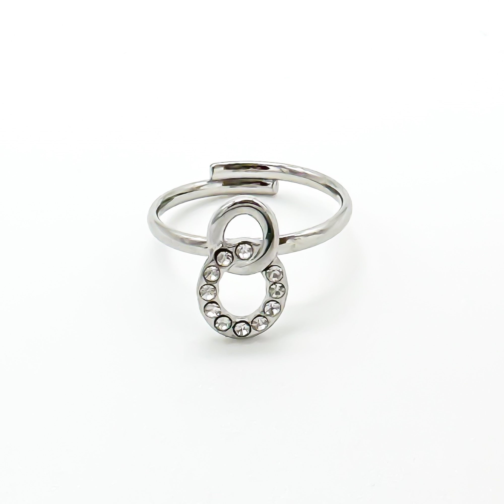 Eternity - Anillo - Acero inoxidable - Ajustable