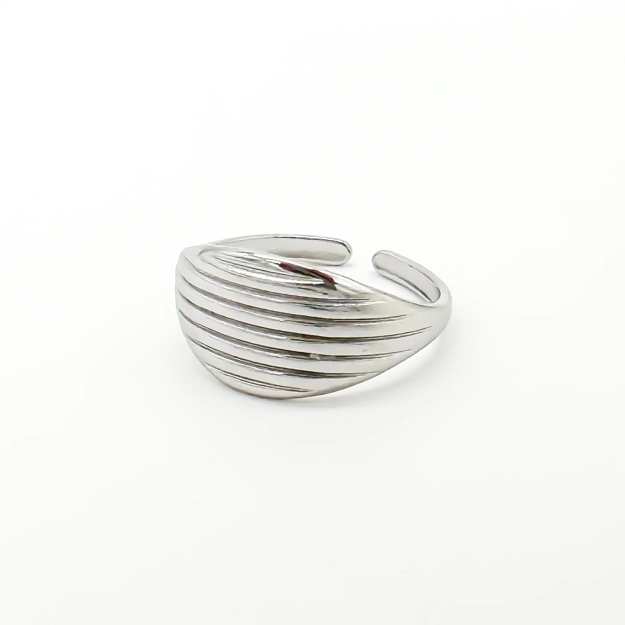 Muella - Anillo - Acero inoxidable - Ajustable