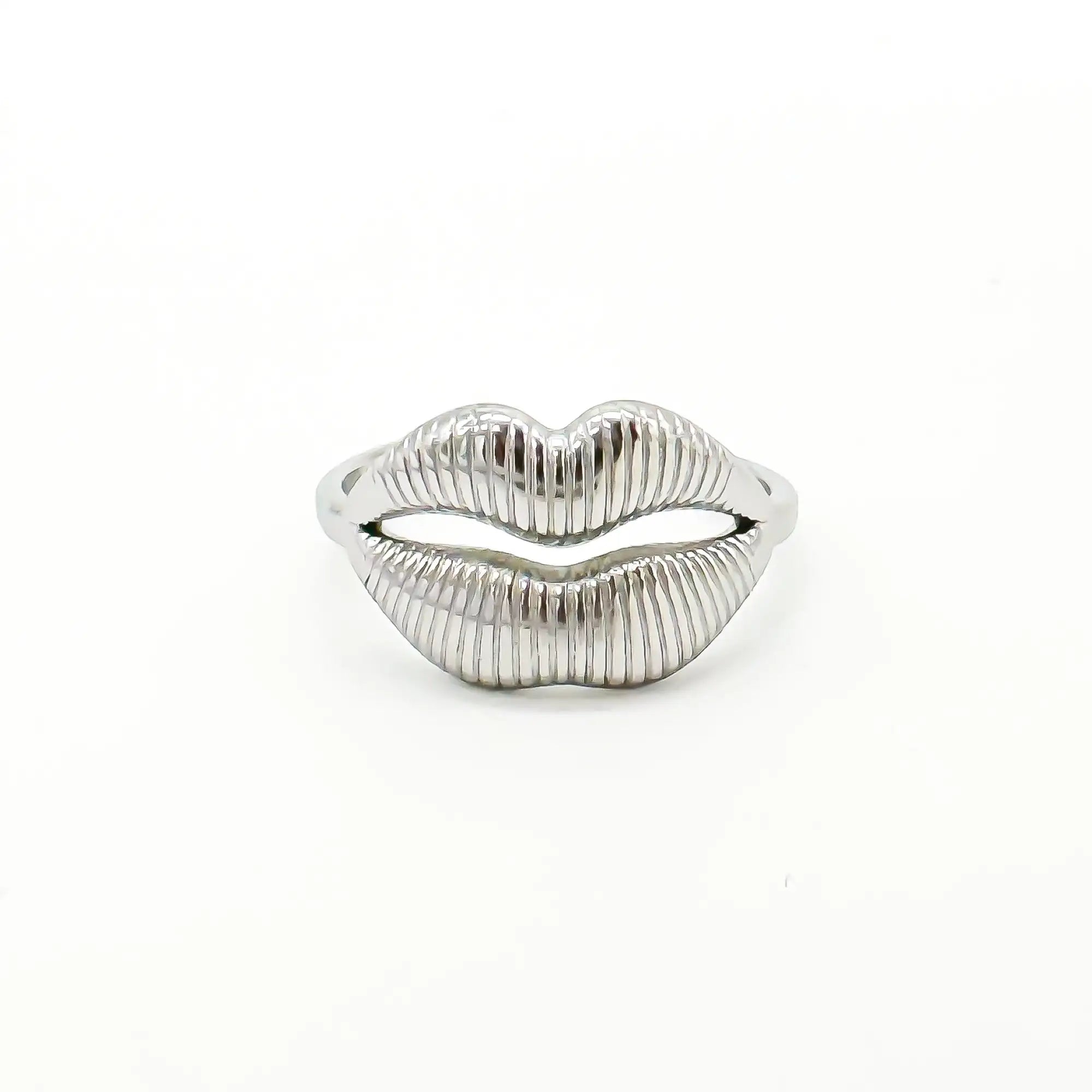 Kiss - Ring - Stainless Steel - Adjustable