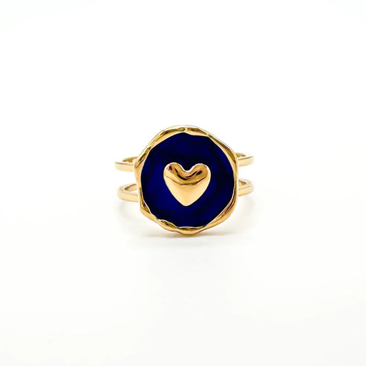 Colorful Love - Anillo - Acero inoxidable