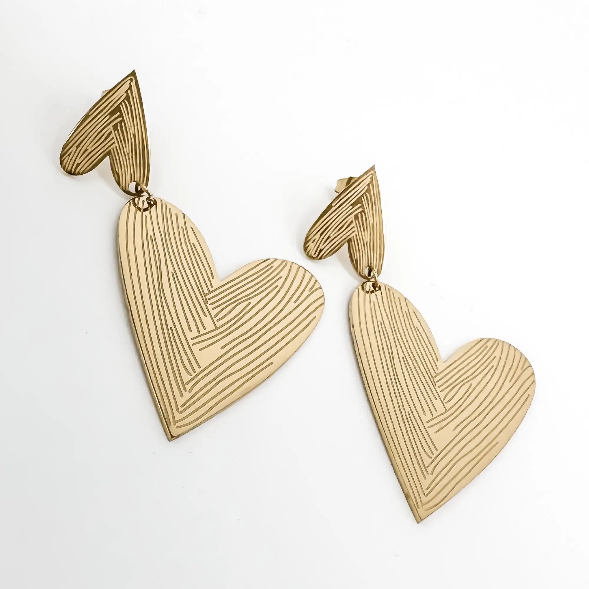 Lovin - Pendientes - Acero inoxidable